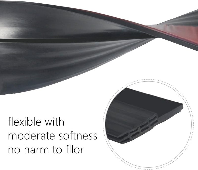 Self Adhesive Silicone Door Seal Strip 100cm For Window And Door Draft Proof - Image 2